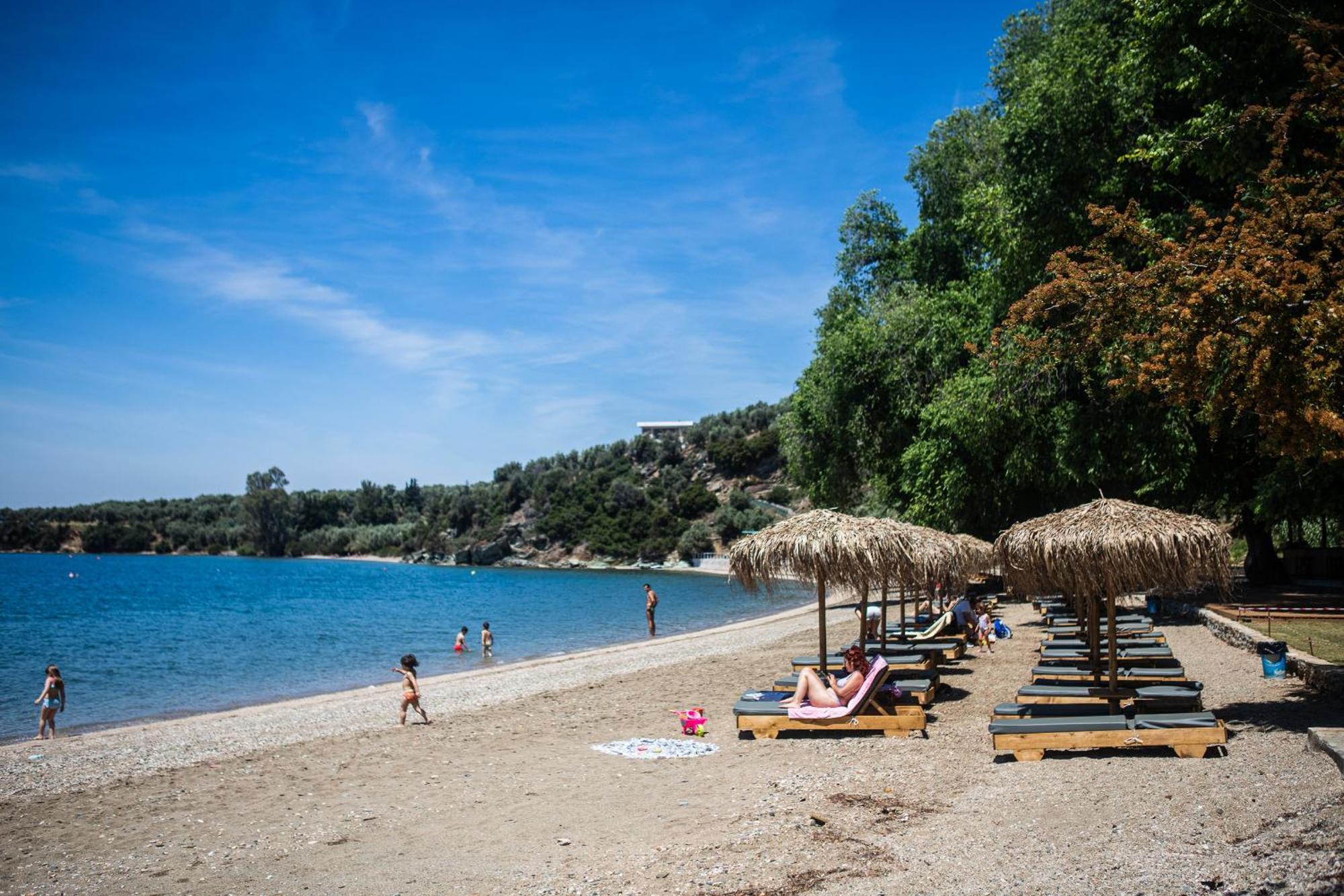 Villa Kalifteri Beach House à Áfissos Extérieur photo